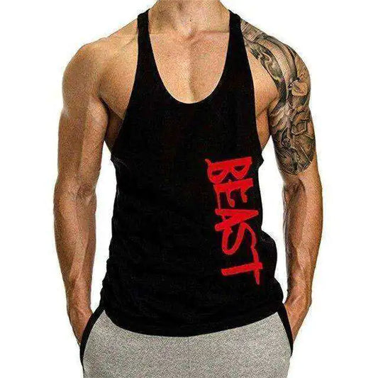 Beast Aesthetic Apparel Stringer Fitness Muscle Shirt - Fran.Co's Athletics